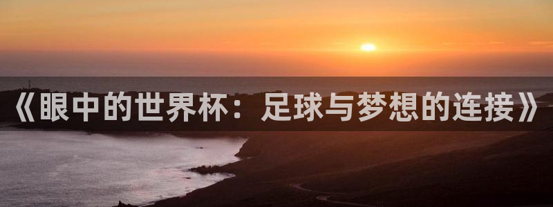 世界杯足球2026：《眼中的世界杯：足球与梦想的连接》